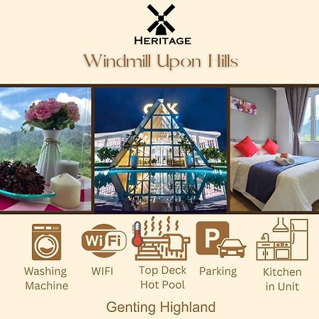Windmill Upon Hills Luxurious Sky Villa 360 Sky Pool Heated Pool Mountainous Genting View Genting Highland By Heritage Genting Highlands Exteriér fotografie