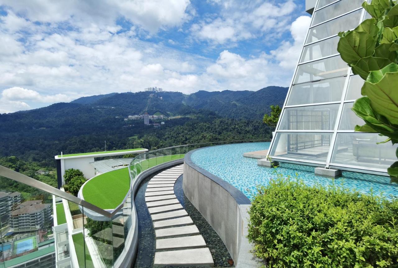 Windmill Upon Hills Luxurious Sky Villa 360 Sky Pool Heated Pool Mountainous Genting View Genting Highland By Heritage Genting Highlands Exteriér fotografie